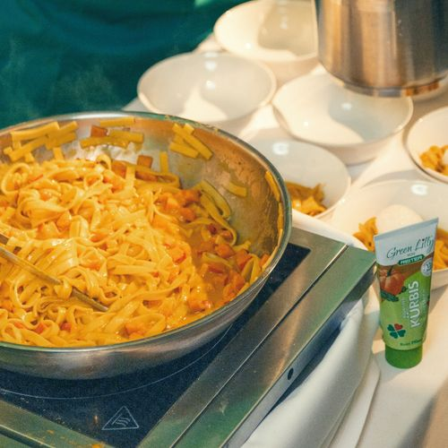 Tagliatelle mit Green Lilly Kürbis