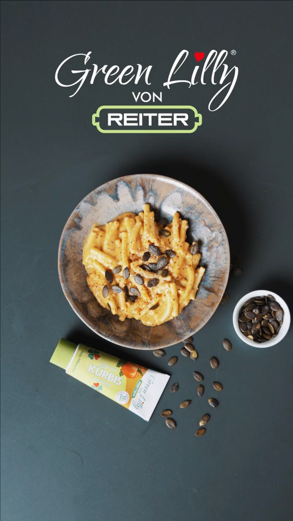 Mac & Cheese mit Green Lilly Kürbis